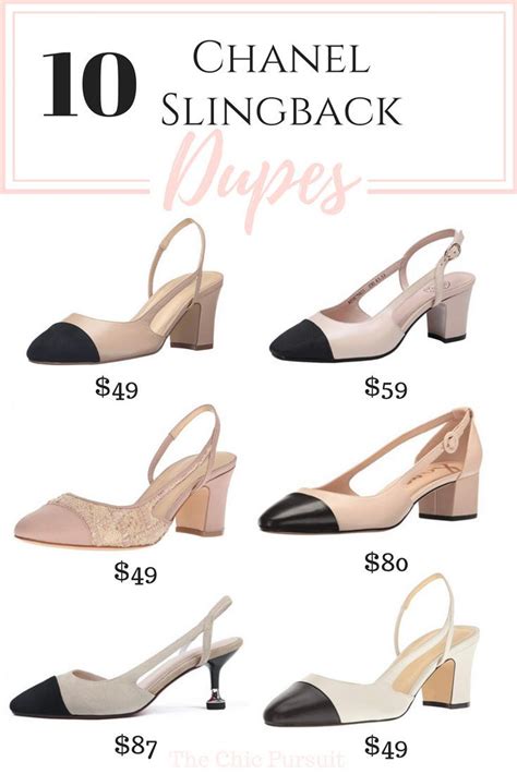 chanel shoe dupes